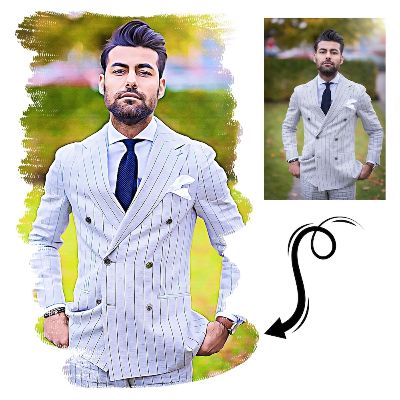 Elegant Oil Painting Art