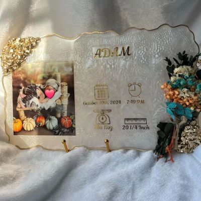 Customized Resin Plaque, Customized pictured Resin Plaque, Customized Tray