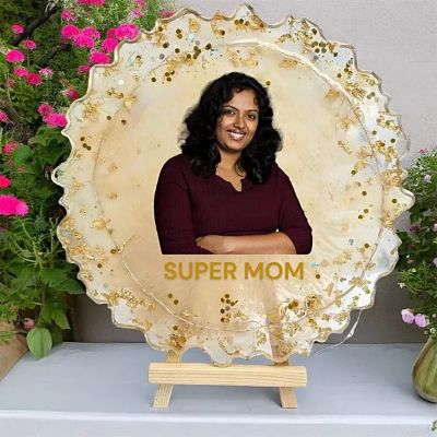 Golden Resin Frame