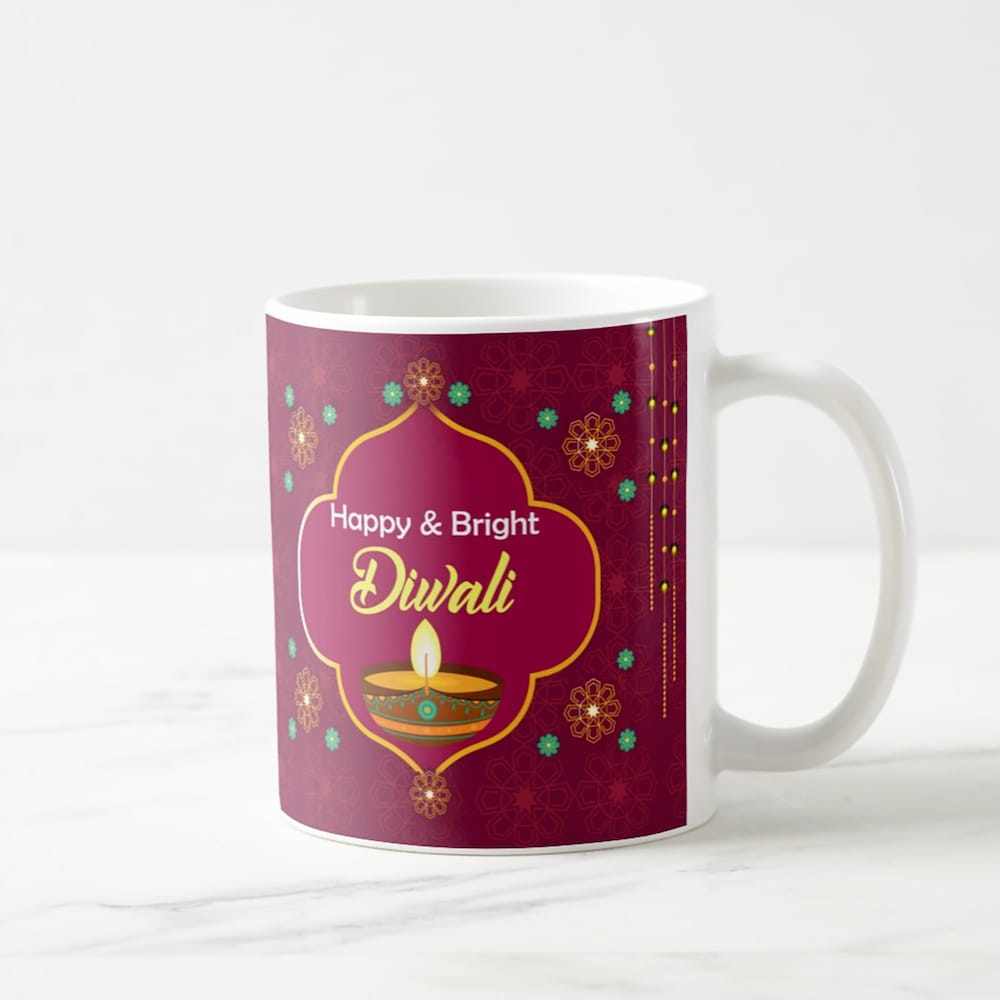  Colourful Diwali Ceramic Mug